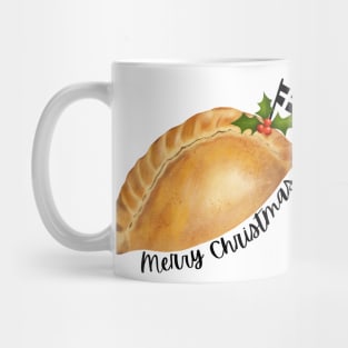 Cornish Pasty Merry Christmas Mug